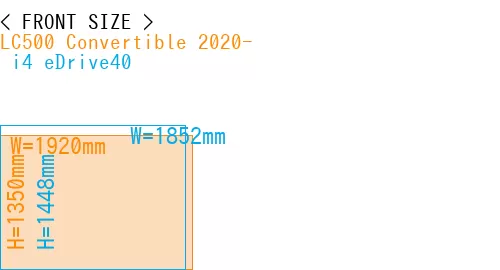#LC500 Convertible 2020- +  i4 eDrive40
